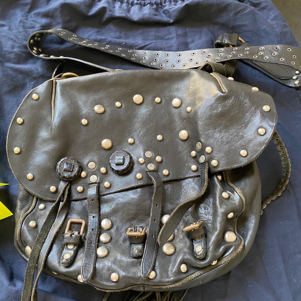 Ralph Lauren Studded Crossbody - Picture 2 of 10